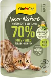 GimCat 32x85g GimCat Near Nature pulyka & vad nedves macskatáp