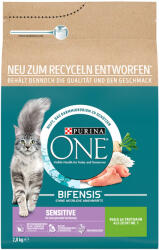 ONE 2x2, 8kg PURINA ONE Sensitive pulyka száraz macskatáp akciósan
