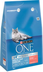 ONE 2x3kg PURINA ONE Sterilized lazac száraz macskatáp akciósan