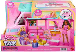 Mattel Barbie Dream Land Road Trip lakóautó 20 kiegészítővel - Mattel (JMK45)