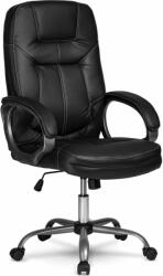 Sofotel 355 fekete bőr irodai szék (TE355-BLACK)