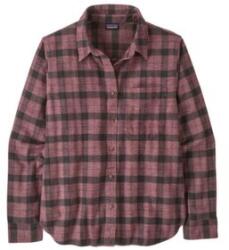 Patagonia LIGHTWEIGHT FJORD FLANNEL SHIRT Women Cămașă cu mânecă lungă Evergreen Fjord: Berry Fig S