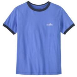 Patagonia FITZ ROY FOOTHILLS RINGER TEE Women Tricou cu mânecă scurtă Diver Blue M