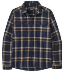 Patagonia FJORD FLANNEL SHIRT Men Cămașă cu mânecă lungă Crossing: New Navy XL