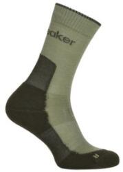 Icebreaker Merino Hike+ Light Crew Women Șosete LICHEN/DK LODEN S