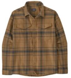 Patagonia FJORD FLANNEL SHIRT Men Cămașă cu mânecă lungă Dissolve: Slab Khaki XXL