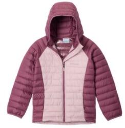 Columbia Powder Lite II Hooded Jacket Girls Jachetă Mineral Pink, Antique Mauve 618 M