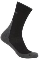 Icebreaker Merino Hike+ Light Crew Men Șosete BLACK/OBSIDIAN L