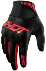 Shot Drift Spider motokrossz kesztyű fekete-piros