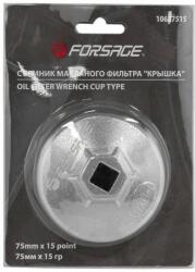 Forsage Cheie tubulară Forsage pentru filtru de ulei 1/2" 75 mm, 15 puncte FS-27387 (27387)