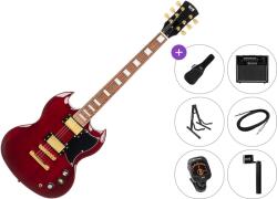 PSD Guitars DCT-150 Premium SET Cherry Red Електрическа китара