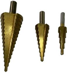 FORSAGE Set de burghie în trepte Forsage, 3 piese FS-51929 (51929) Burghiu