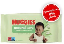 Huggies Servetele umede Huggies, BW Natural Care, zero plastic, 48 buc