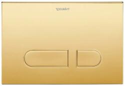 DURAVIT Clapeta dubla actionare, dreptunghiulara, auriu lucios (Gold Polished), Duravit DuraSystem A1, WD5001041000 WD5001041000 (WD5001041000)