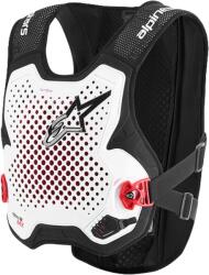 Alpinestars Vestă airbag Alpinestars TECH-AIR®MX Plasma, negru-alb-roșu (AIM160-686)