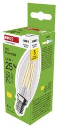 EMOS Bec LED cu filament / E14 / 1, 8 W (25 W) / 250 lm / Alb neutru