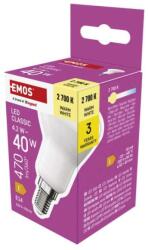 EMOS Bec LED Classic R50 / E14 / 4, 2 W (40 W) / 470 lm / Alb cald