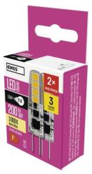 EMOS Bec LED Classic JC / G4 / 1, 9 W (21 W) / 200 lm / alb cald - tonerdepot - 42,75 RON