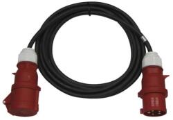 EMOS Cablu prelungitor trifazat de exterior 25 m / 1 priză / negru / cauciuc / 400 V / 4 mm2