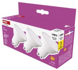 EMOS Bec LED Classic MR16 / GU10 / 7 W (60 W) / 806 lm / Alb neutru