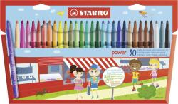 STABILO Power filctoll készlet - vegyes színek - 30 db