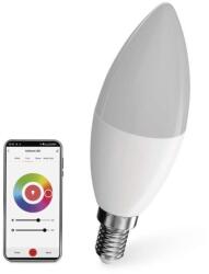 EMOS Bec LED GoSmart lumânare / E14 / 4, 8 W (40 W) / 470 lm / RGB / reglabil intensitate luminosă / WiFi