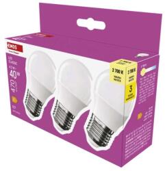 EMOS Bec LED Classic Mini Globe / E27 / 4, 2 W (40 W) / 470 lm / Alb cald - tonerdepot - 28,16 RON