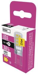 EMOS Bec LED Classic JC / G9 / 2, 5 W (32 W) / 350 lm / alb neutru