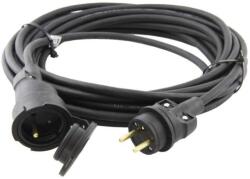 EMOS Cablu prelungitor exterior 20 m / 1 priză / negru / cauciuc / 230 V / 1, 5 mm2