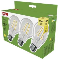 EMOS Bec LED cu filament A60 / E27 / 5, 9 W (60 W) / 806 lm / Alb cald - tonerdepot - 44,64 RON
