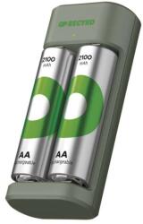 GP Încărcător de baterii GP Eco E221 + 2 baterii AA GP ReCyko 2100 Incarcator baterii