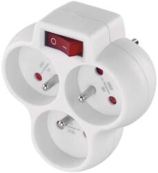 EMOS Prelungitor rotund cu 3 prize, alb - tonerdepot - 31,80 RON