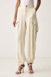 Pinko pantaloni cargo pentru femei din cupro 9BY2-SPDZKP_08X (106444.A3F8)