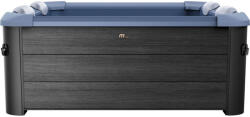 MSpa Jacuzzi, MSpa Oslo Sapphire F-SA063W, gri, 6 persoane, 850 l, 160 x 160 x 65 cm, cu iluminare LED, cu duze de hidromasaj