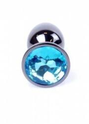  Sex plug anal plug steel with crystal 2, 7cm
