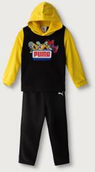 PUMA melegítő szett gyerek pamuttal X TRANSFORMERS MINICATS Loungewear Set INF - fekete 74
