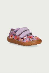 Froddo gyerek papucs BAREFOOT CANVAS - lila 23