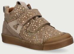 Froddo félcipő gyerek velúr ROSARIO HIGH-TOP - barna 25 - answear - 31 990 Ft