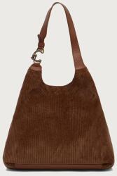 Coccinelle shopper női kordbársony - barna Univerzális méret