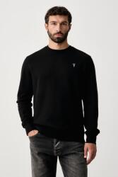 Trussardi melegítőfelső férfi pamut - fekete XL - answear - 46 990 Ft