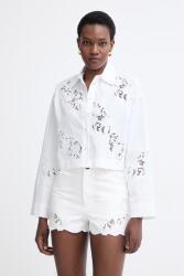 TWINSET női pamut ing - fehér 40 - answear - 95 990 Ft