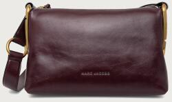 Marc Jacobs keresztpántos táska női bőr MEDIUM SHOULDER BAG - burgundia Univerzális méret