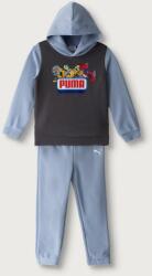 PUMA melegítő szett gyerek pamuttal X TRANSFORMERS MINICATS Loungewear Set INF - kék 86