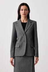 Weekend Max Mara női blézer gyapjú hozzáadásával WKDFEROCE - szürke XS