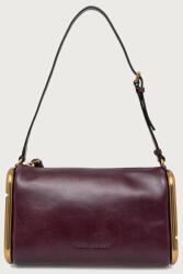 Marc Jacobs női bőr táska SMALL SHOULDER BAG - burgundia Univerzális méret