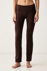 Casall jóga leggings női pamuttal Sublime - barna S - answear - 38 990 Ft