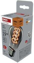 EMOS LED izzó DECO SMOKED A60 / E27 / 4, 5 W (19 W) / 180 lm / láng
