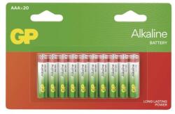GP Batteries Alkáli LR03 (AAA) alkáli elem, 20 db