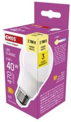 EMOS LED izzó Classic A60 / E27 / 4 W (40 W) / 470 lm / meleg fehér - tonerdepot