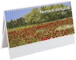 Toptimer Asztali naptár képes TOPTIMER T054 álló fehér lapos Nemzeti park fehér papír táblás 2026 (T542P-00P) - nyomtassingyen